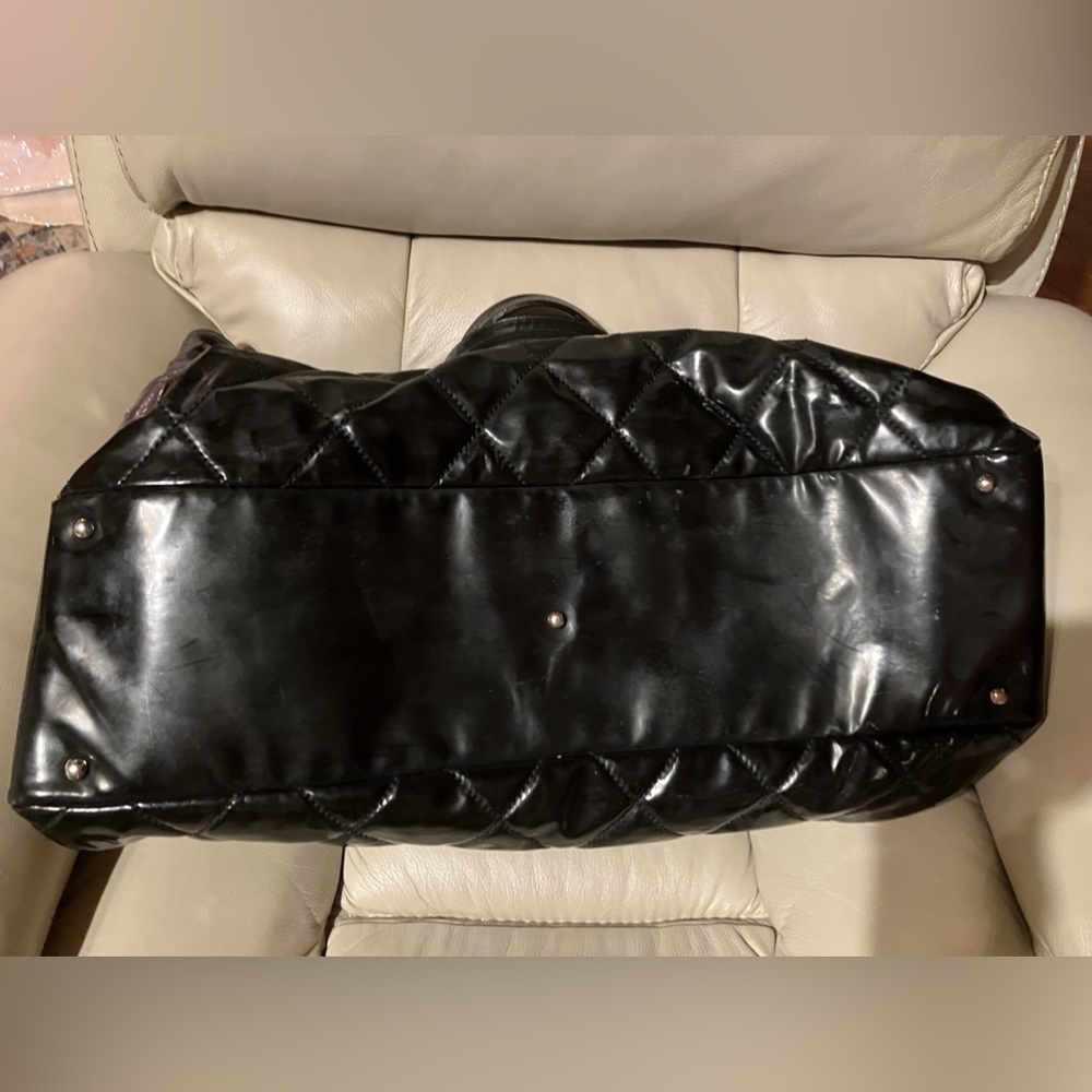 🩷CHANEL AUTHENTIC BLACK XL PARIS-BIARRITZ TOTE - Picture 12 of 17
